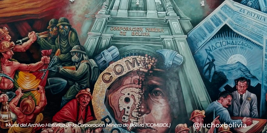 Presidente felicita el 69 aniversario de la Corporación Minera de Bolivia
