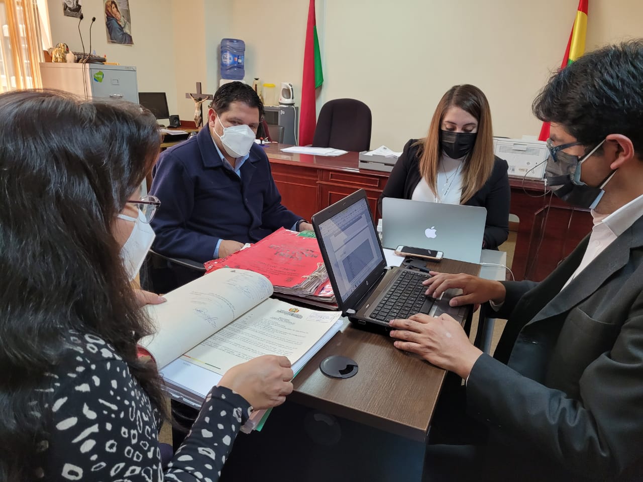 Comisión de Fiscales inicia en La Paz revisión en juzgados para ver si liberaron a sentenciados