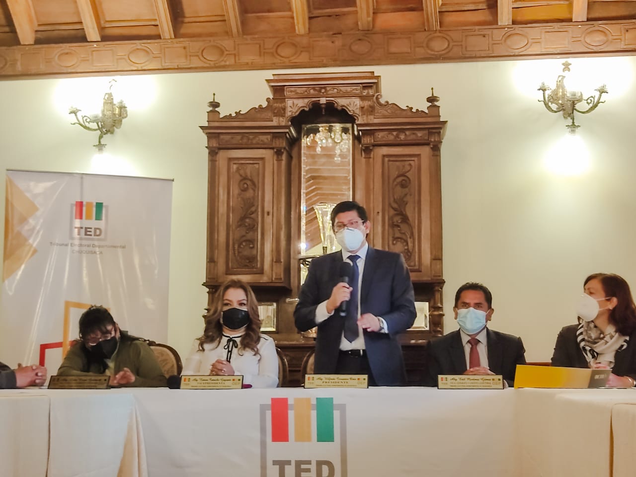 Chuquisaca: Candidatos del MAS y CST prometen una segunda vuelta electoral pacífica