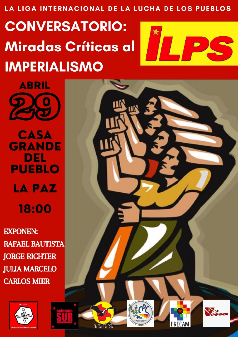 Organizaciones de izquierda promueven conversatorio para conocer miradas críticas al imperialismo