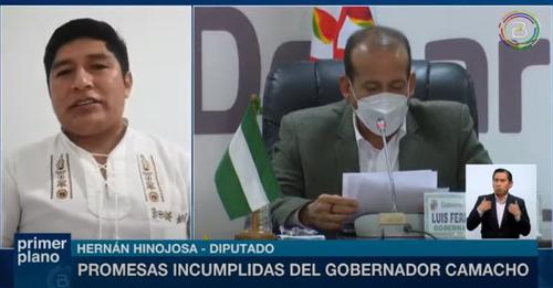 Diputado asegura que Camacho no sabe de gestión pública y abandonó a Santa Cruz