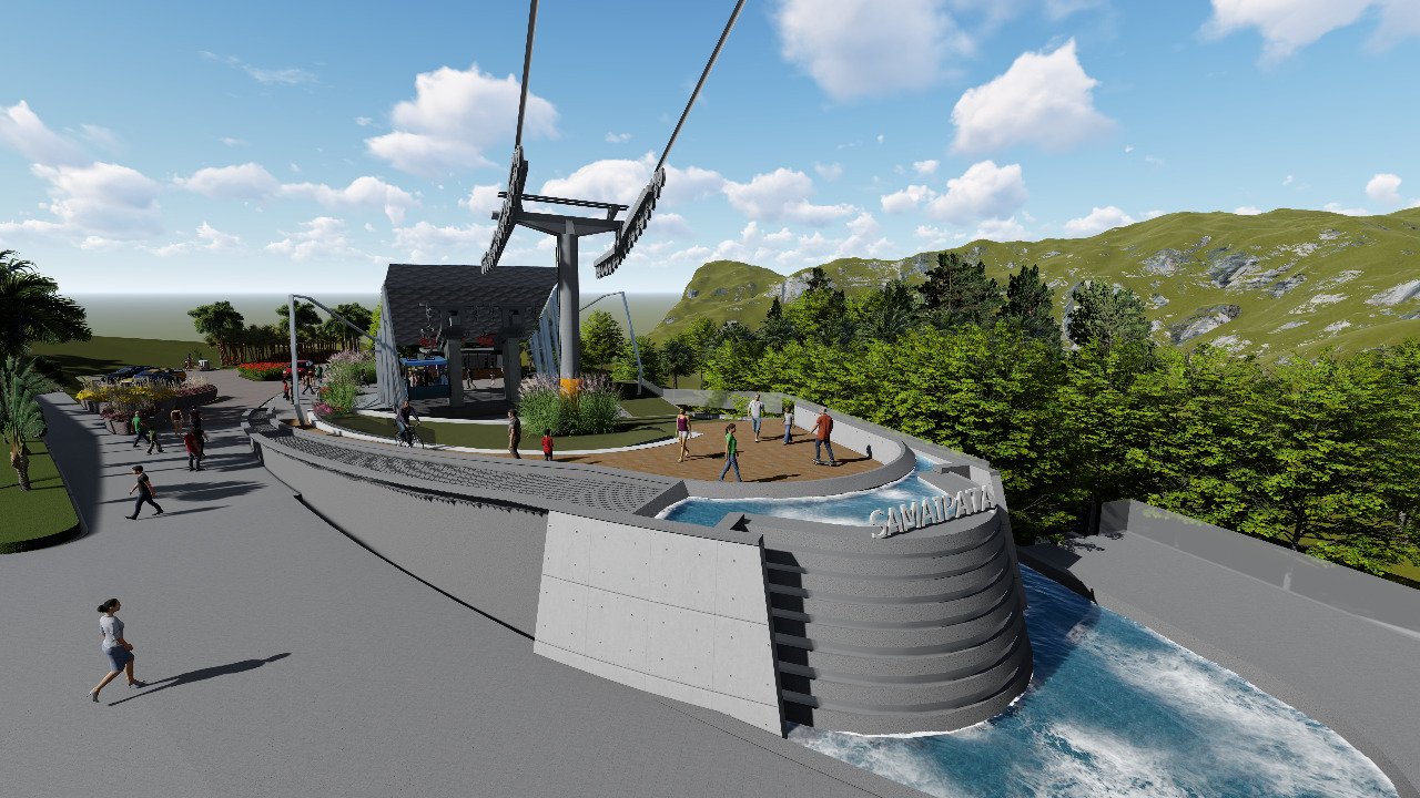 Mi Teleférico y la Alcaldía de Samaipata suscriben convenio para implementar un teleférico turístico