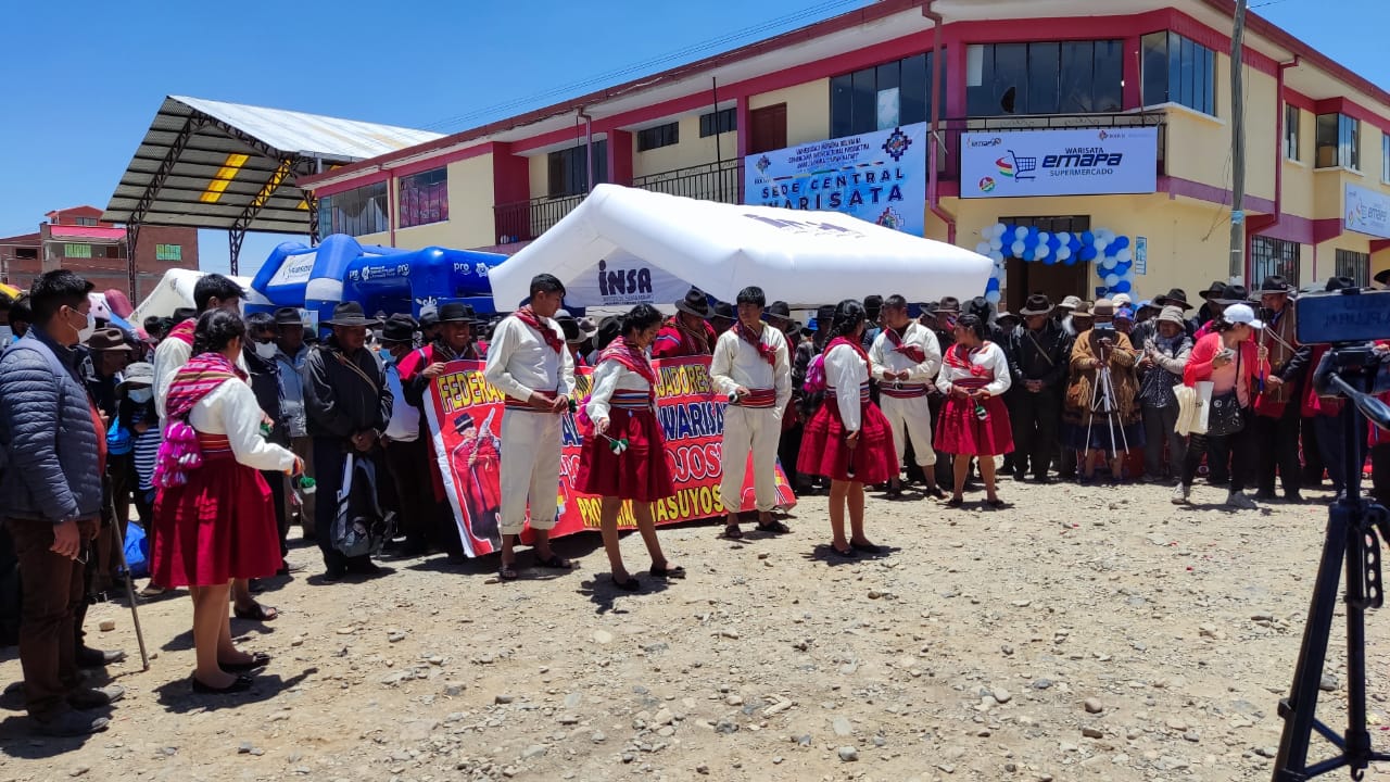 Emapa abre un supermercado en Warisata