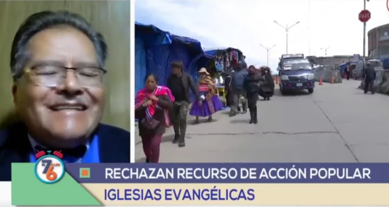 Asociación Nacional de Evangélicos de Bolivia rechaza acción popular presentada a nombre de la organización