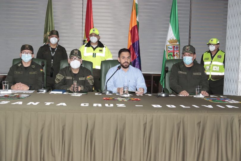 Ministro de Gobierno presenta plan de seguridad para la Feria Exposición de Santa Cruz