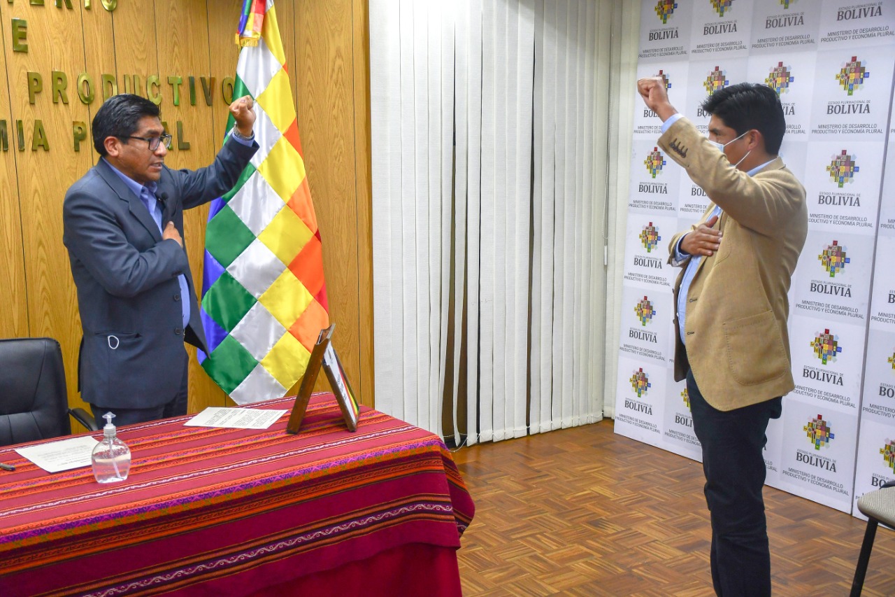 Franklin Flores asume la gerencia de la empresa estatal Emapa