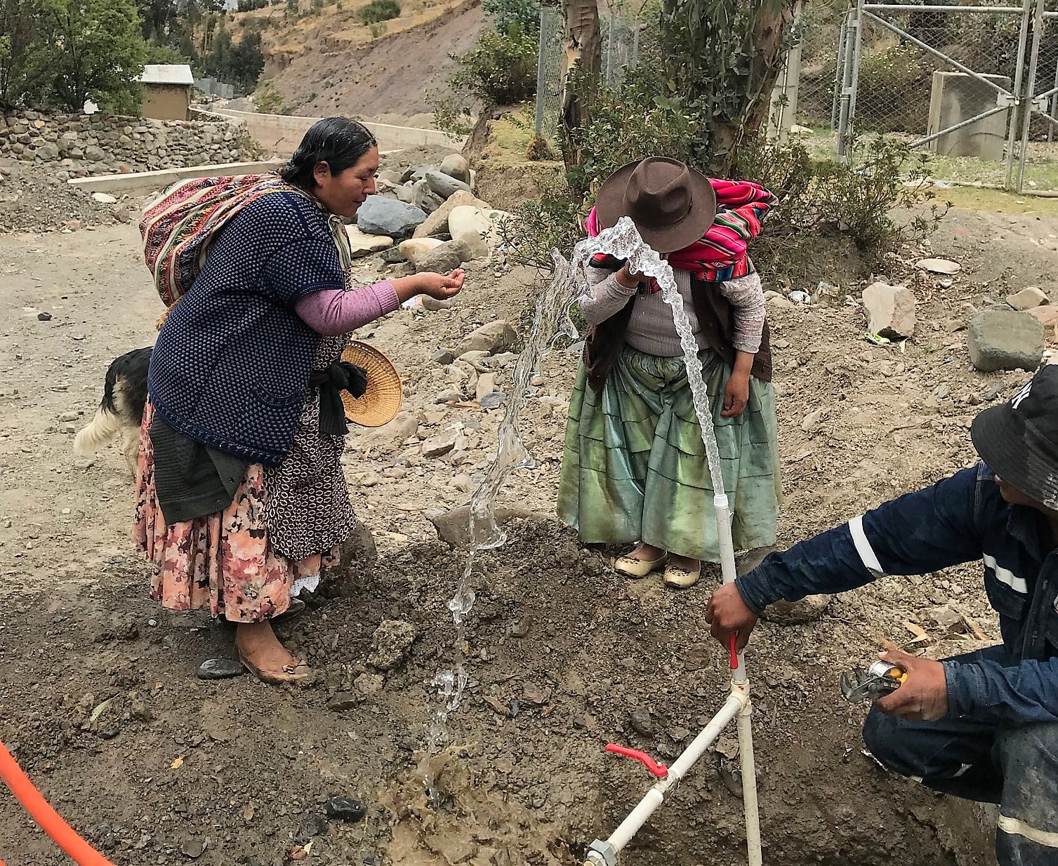 La Paz: Proyecto de construcción del sistema de agua potable y alcantarillado en Palca ingresa a su etapa final