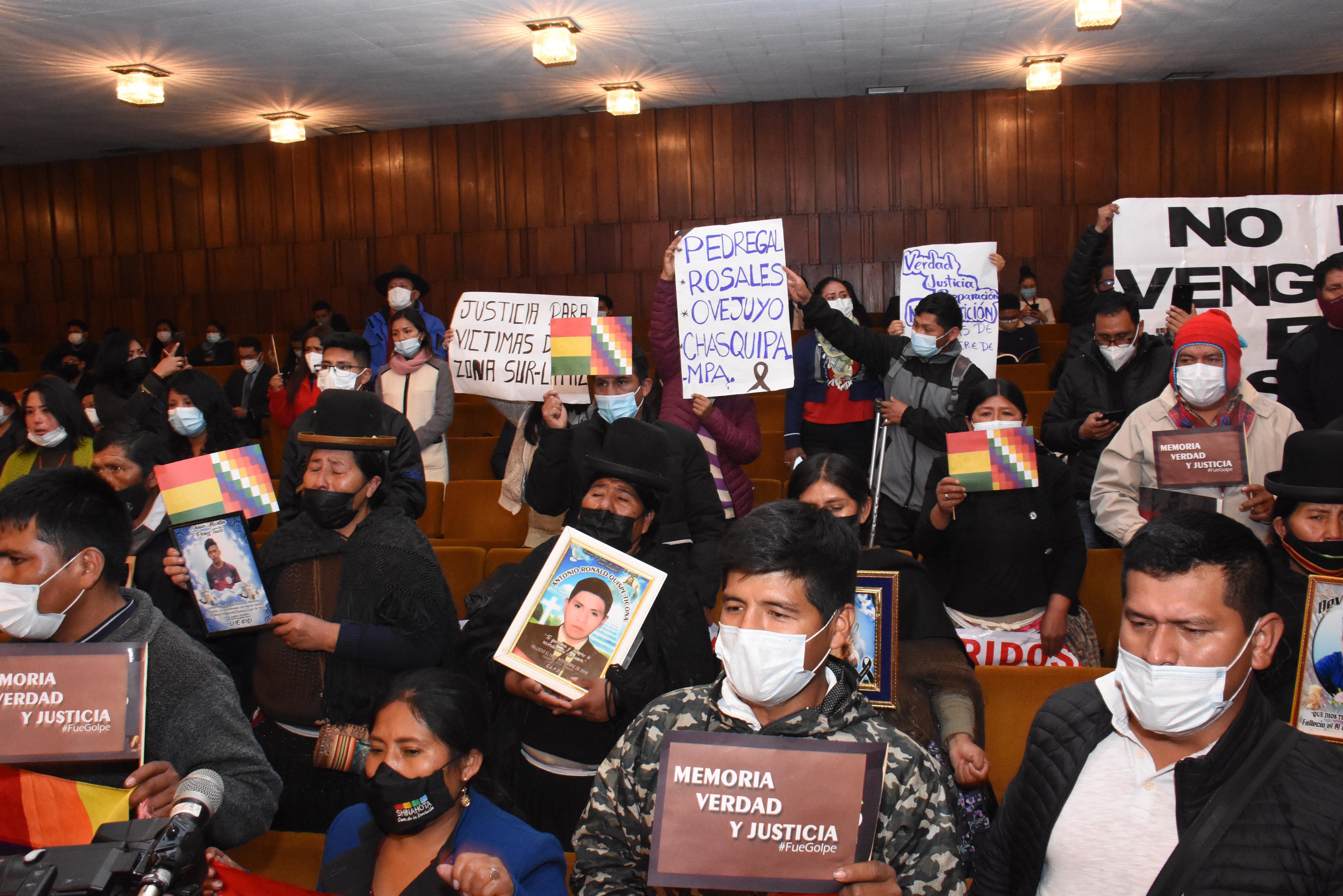 GIEI recomienda beneficiar a familias de víctimas y heridos de hechos de violencia de 2019 con plan integral de reparación de daños