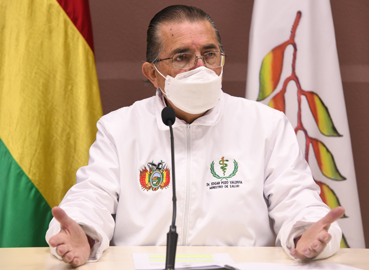 Arce agradece la labor de exministro Pozo en favor de la salud de los bolivianos