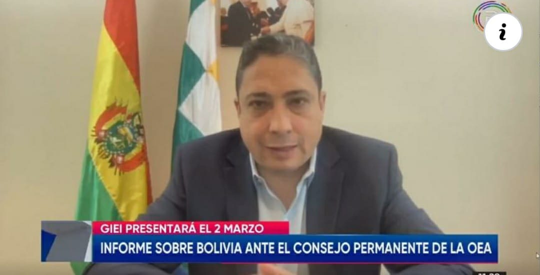 Embajador Arce confirma que el 2 de marzo el GIEI-Bolivia presentará su informe final ante el Consejo Permanente de la OEA
