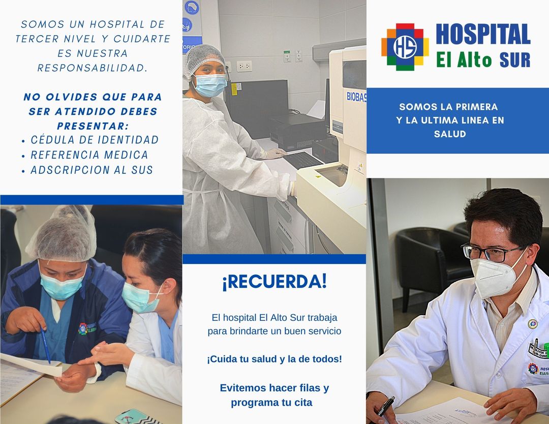 Ministerio de Salud inaugura el servicio de oncología en el Hospital El Alto Sur
