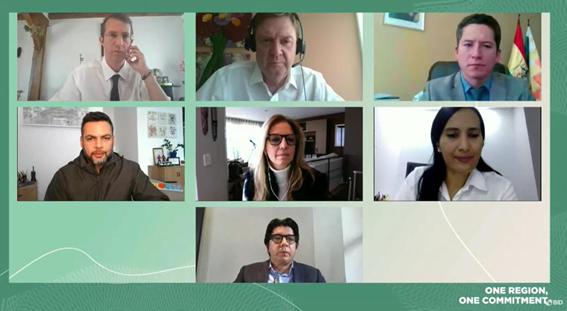 Viceministro Romay expone en foro internacional plan de electromovilidad en Bolivia