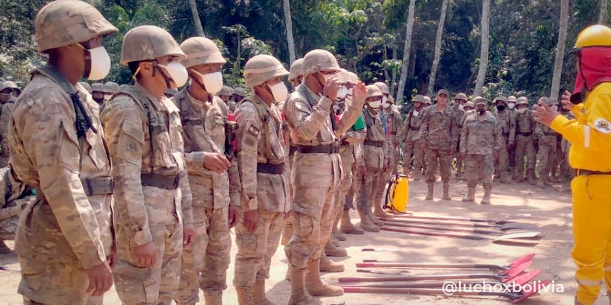 Presidente Arce pondera plan de prevención porque se redujo el número de incendios en el país