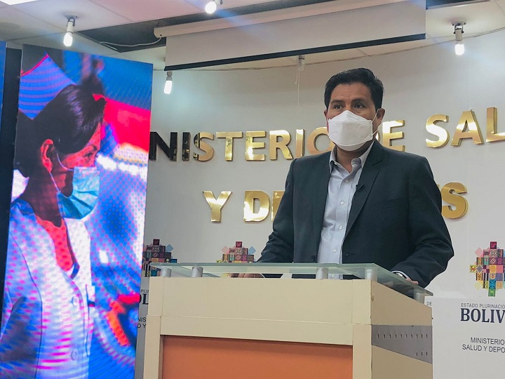 Ministerio de Salud informa que Bolivia ingresa en desescalada en la cuarta ola de contagios del COVID-19