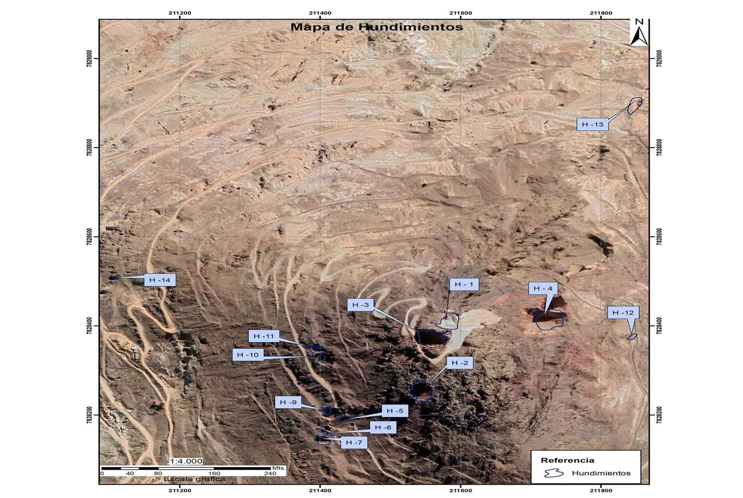 Comibol afirma que hay al menos cuatro factores que incrementan el riesgo de mayores hundimientos en el Cerro Rico de Potosí