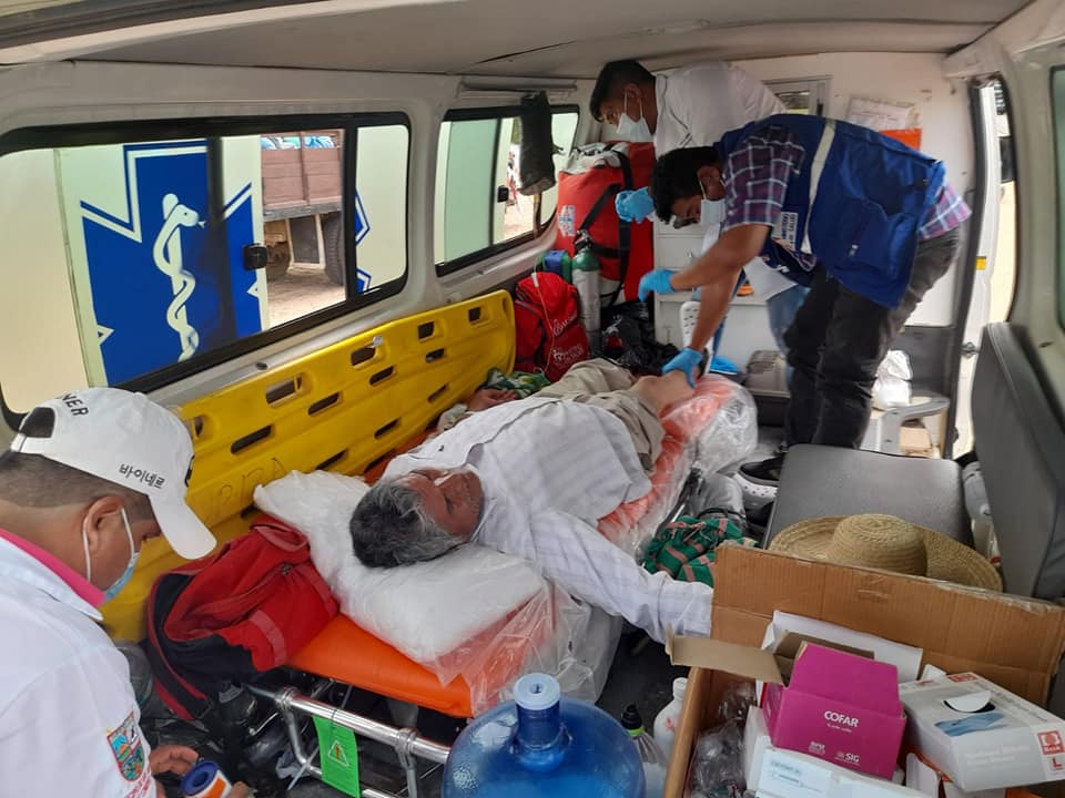 Gobierno posibilita 122 atenciones médicas para indígenas que marchan de Beni a Santa Cruz