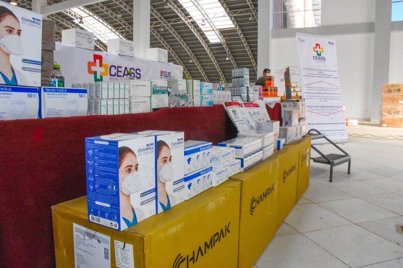 Potosí recibe medicamentos e insumos para luchar contra el COVID-19 por un valor estimado de Bs 16,5 millones