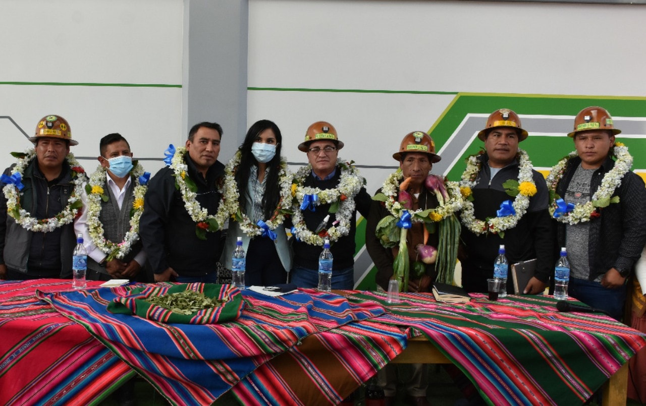 Cooperativas mineras se benefician con liberación de áreas de acuerdo a la Ley 403