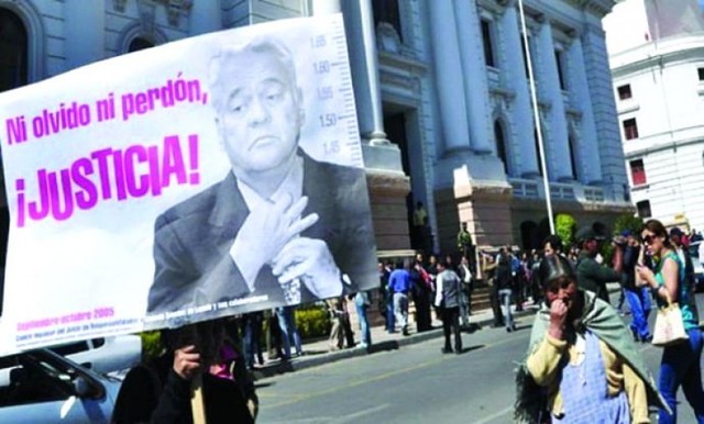 Mayta califica como “una situación inédita y un precedente de la justicia” la decisión contra Goni y Sánchez Berzaín