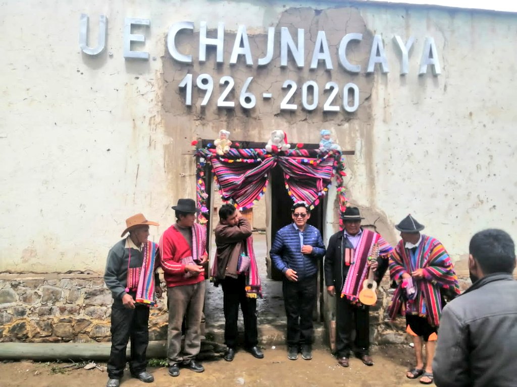 Ministro de Educación visita Chajnacaya, municipio Caiza “D” y destaca la escuela indígena