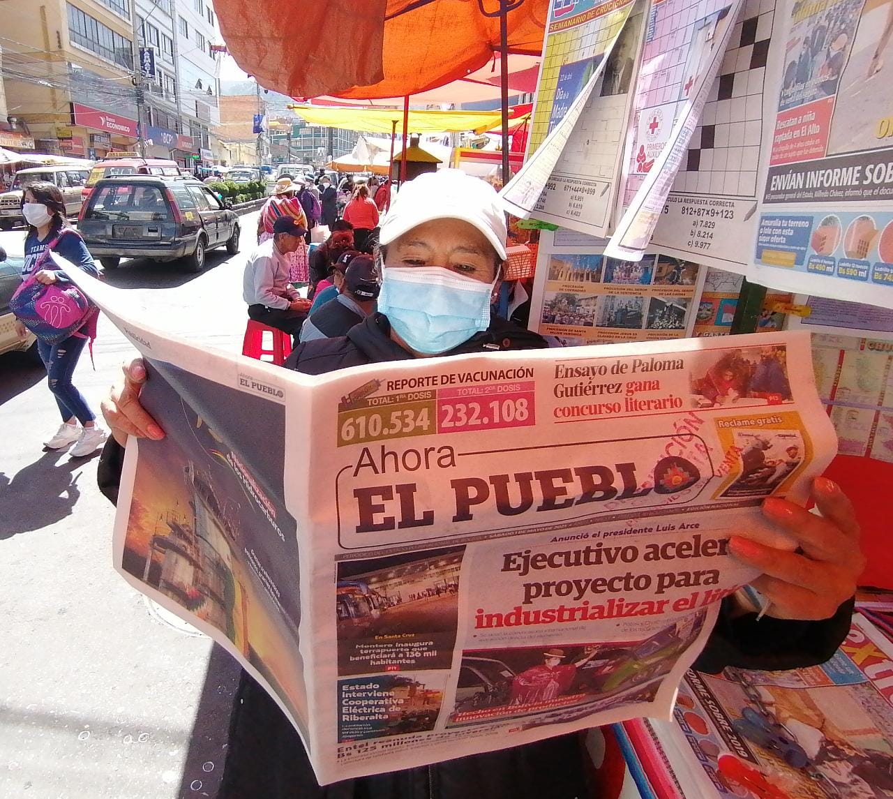 Viceministra destaca lanzamiento del periódico “Ahora El Pueblo” como símbolo de la recuperación de la democracia