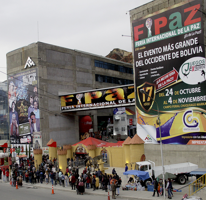 La XX versión de la Feria Internacional de La Paz 2021 se realizará del 6 al 17 de octubre