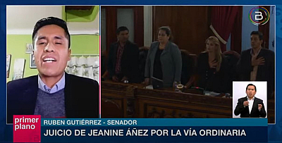 Senador: Defensa de Áñez reconoce que ella puede ser juzgada en la vía ordinaria frente al juicio de responsabilidades