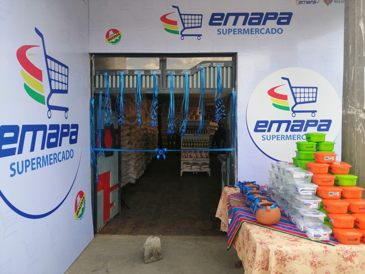 Emapa apertura supermercado en Colquencha
