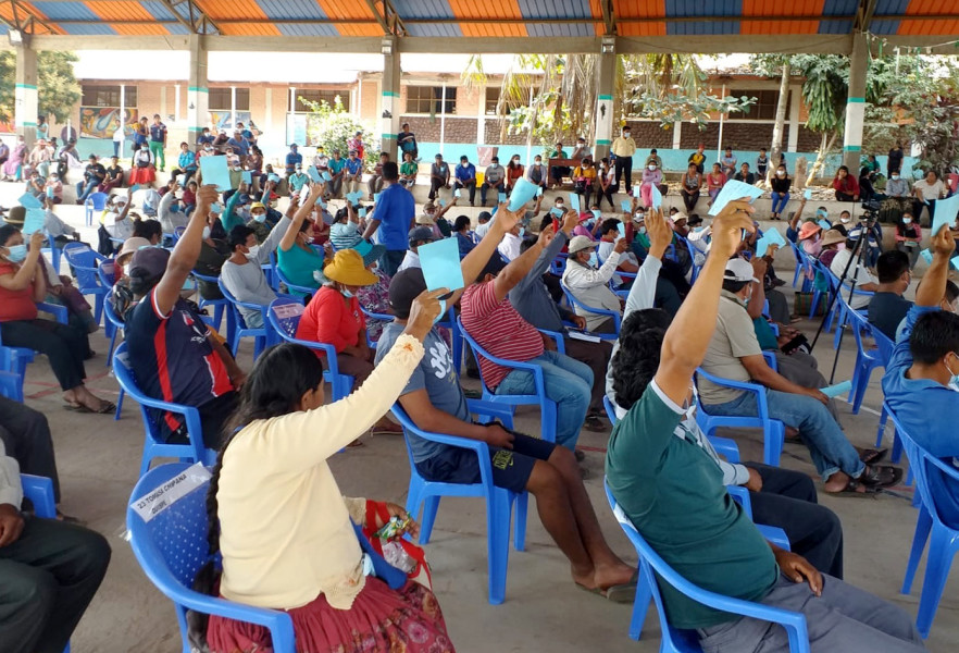 TED La Paz supervisa elección de autoridades de consejos de administración y vigilancia de la cooperativa San Antonio