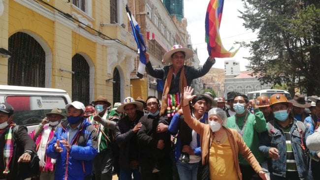 Oruro: Candidato Vedia agradece el apoyo del pueblo y espera poder concretar proyectos en coordinación con municipios