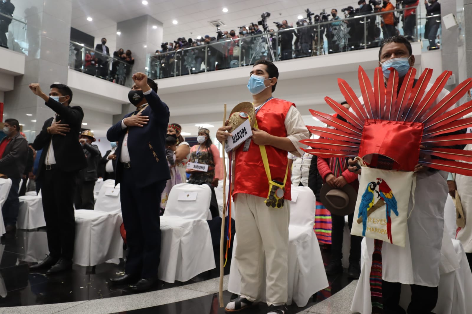 Vicepresidente: “Tenemos que fortalecer nuestro horizonte del Estado Plurinacional en materia identitaria”