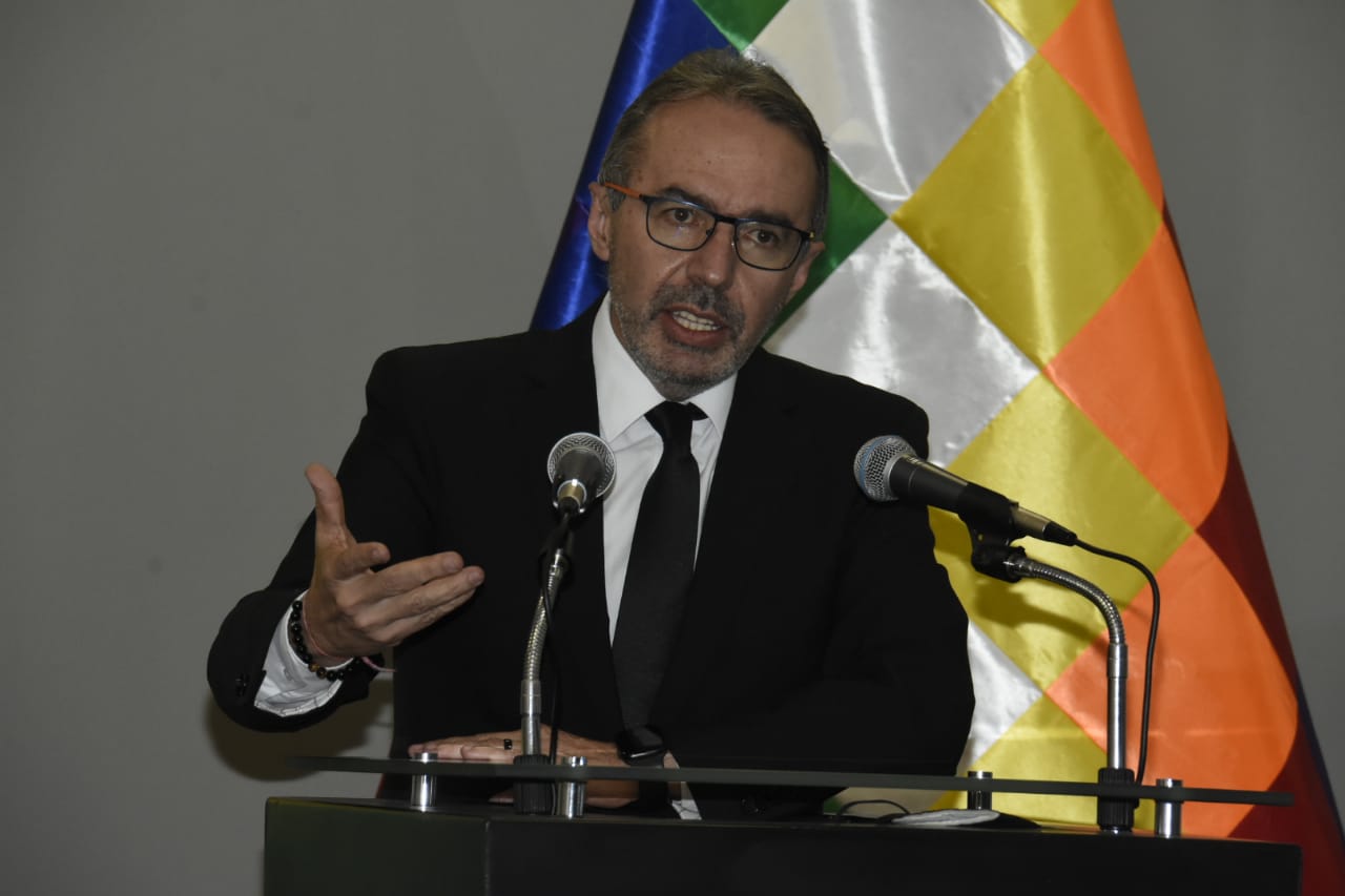 Vocero: Los bolivianos ratificaron este lunes que quieren trabajar en paz y tranquilidad