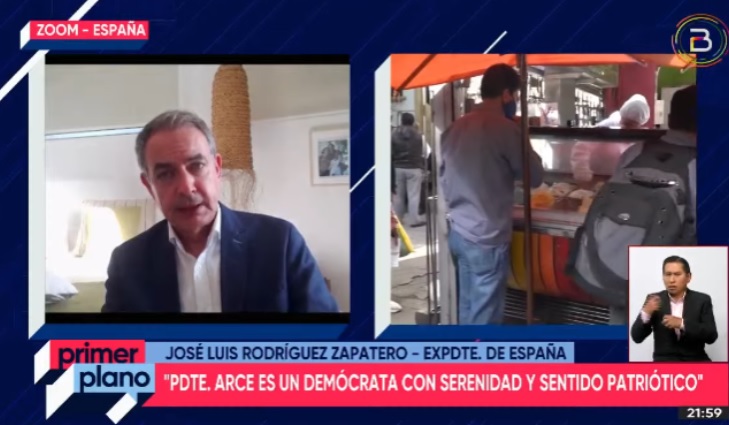 Expresidente español: La mayoría de gobiernos, instituciones internacionales y líderes, asumen que en Bolivia hubo golpe en 2019