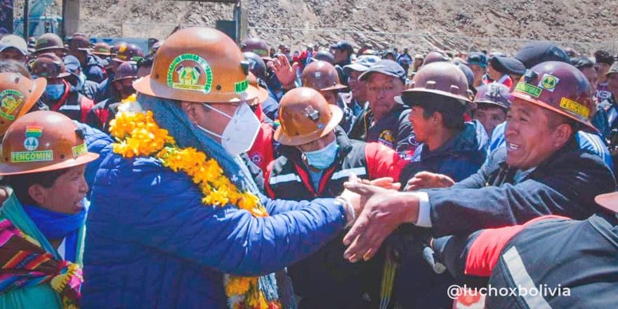 Presidente destaca el crecimiento del 52,4% del sector minero en el primer semestre de 2021