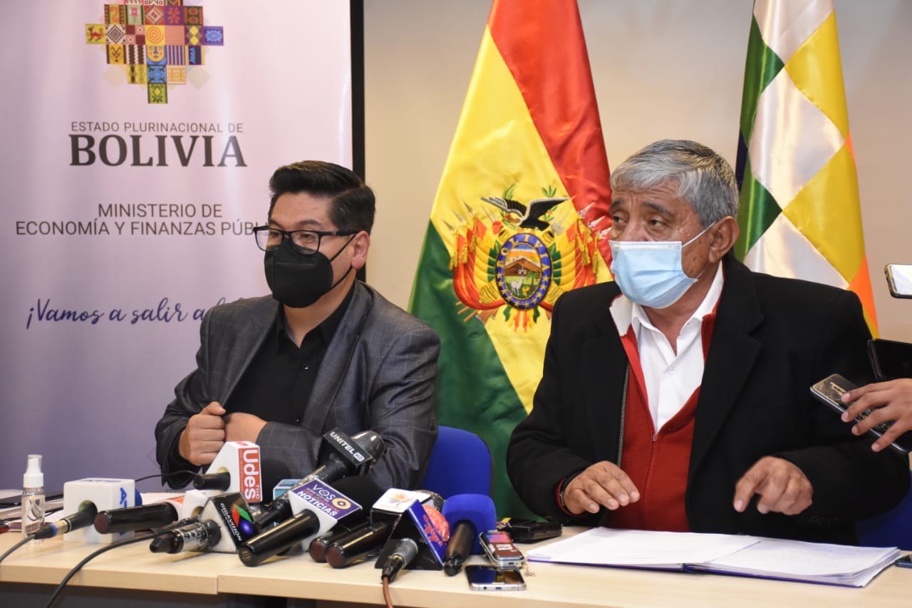Ministro de Economía y Alcalde de La Paz analizan el estado de las finanzas del municipio