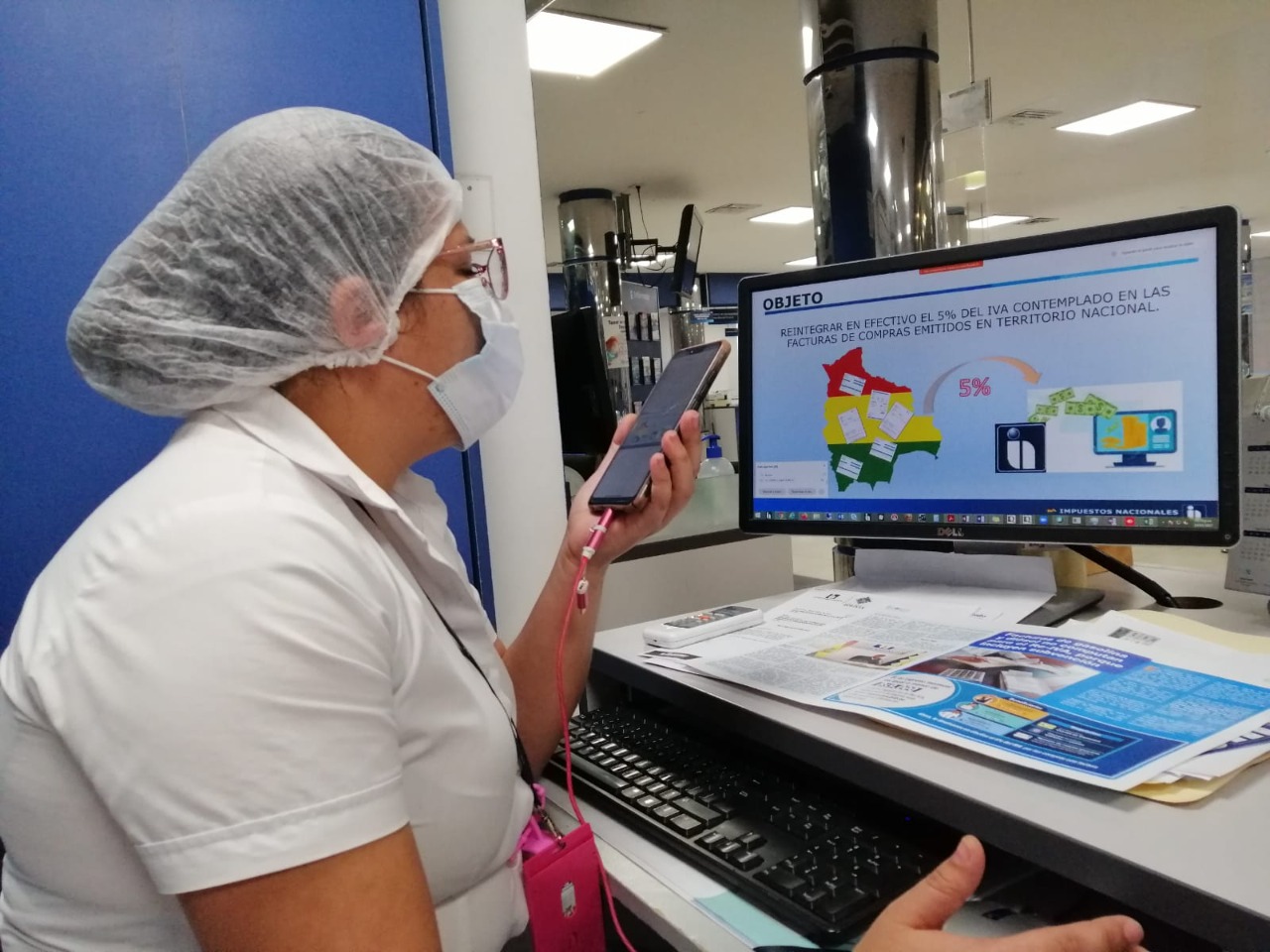 Impuestos intensifica capacitación sobre reembolso del 5% del IVA